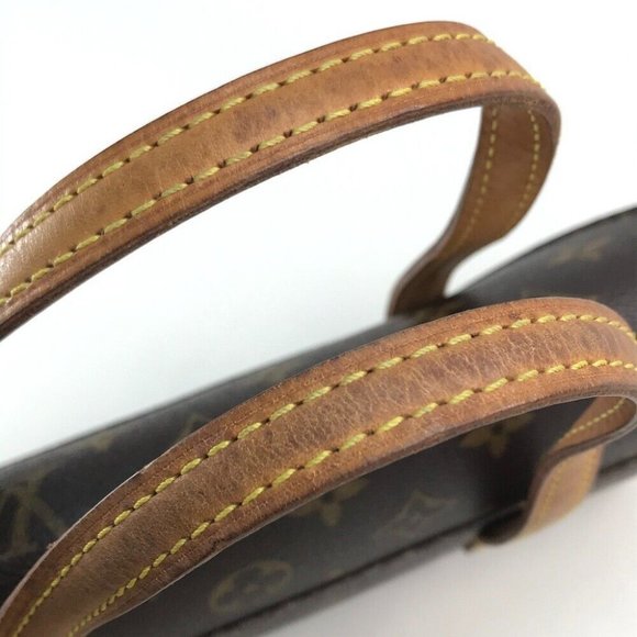 LOUIS VUITTON Monogram Sonatine Width Hand Bag MonogramCanvas Brown - Picture 7 of 11